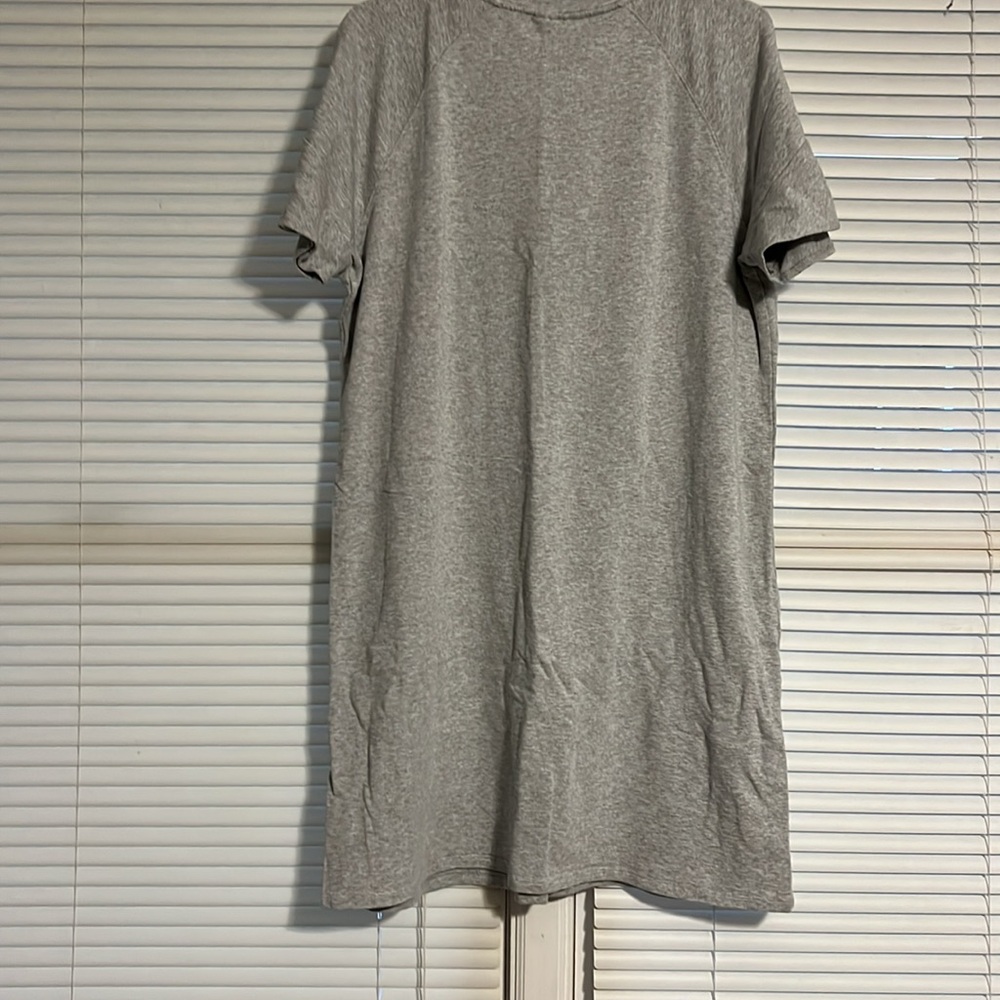 Casual Style & Co Gray T-Shirt Dress size XL - Picture 3 of 4